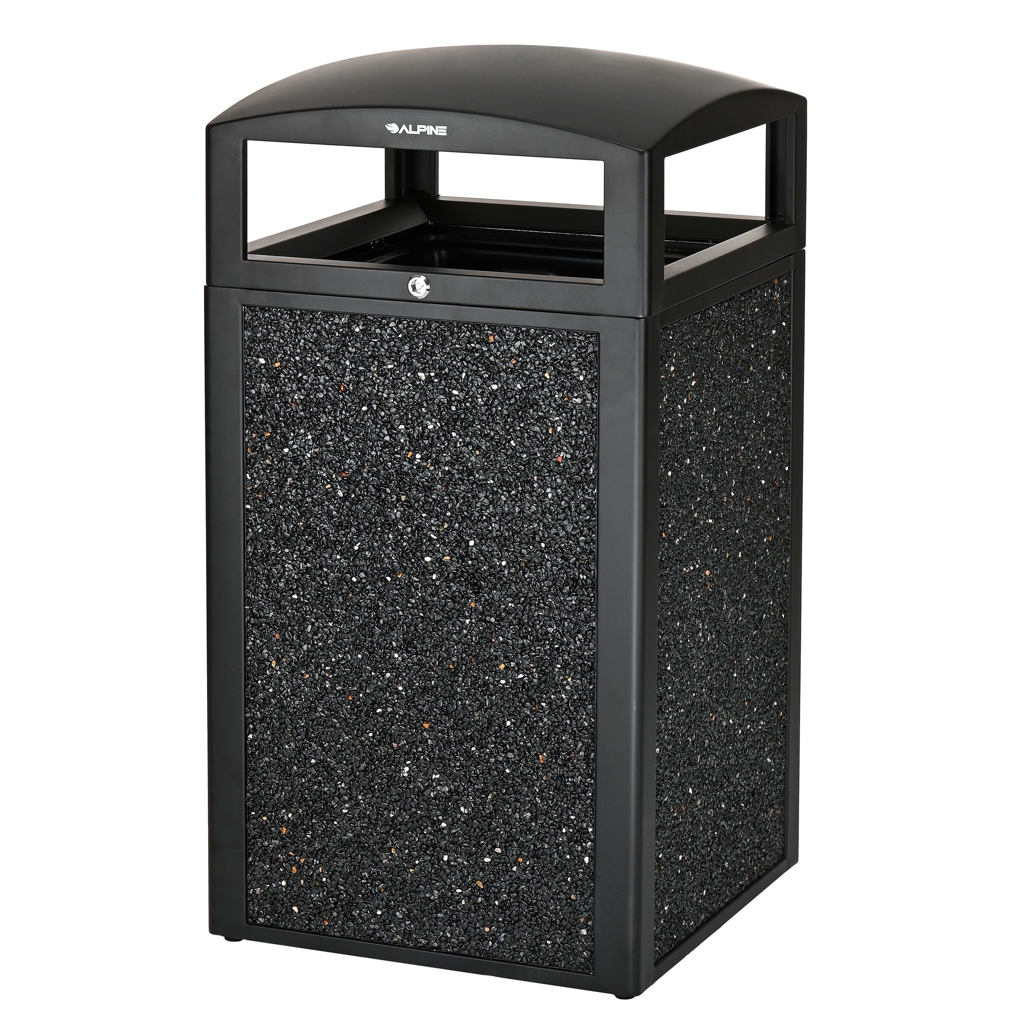 GuestSupply US | Alpine Industries 40 Gallon All-Weather Trash Can